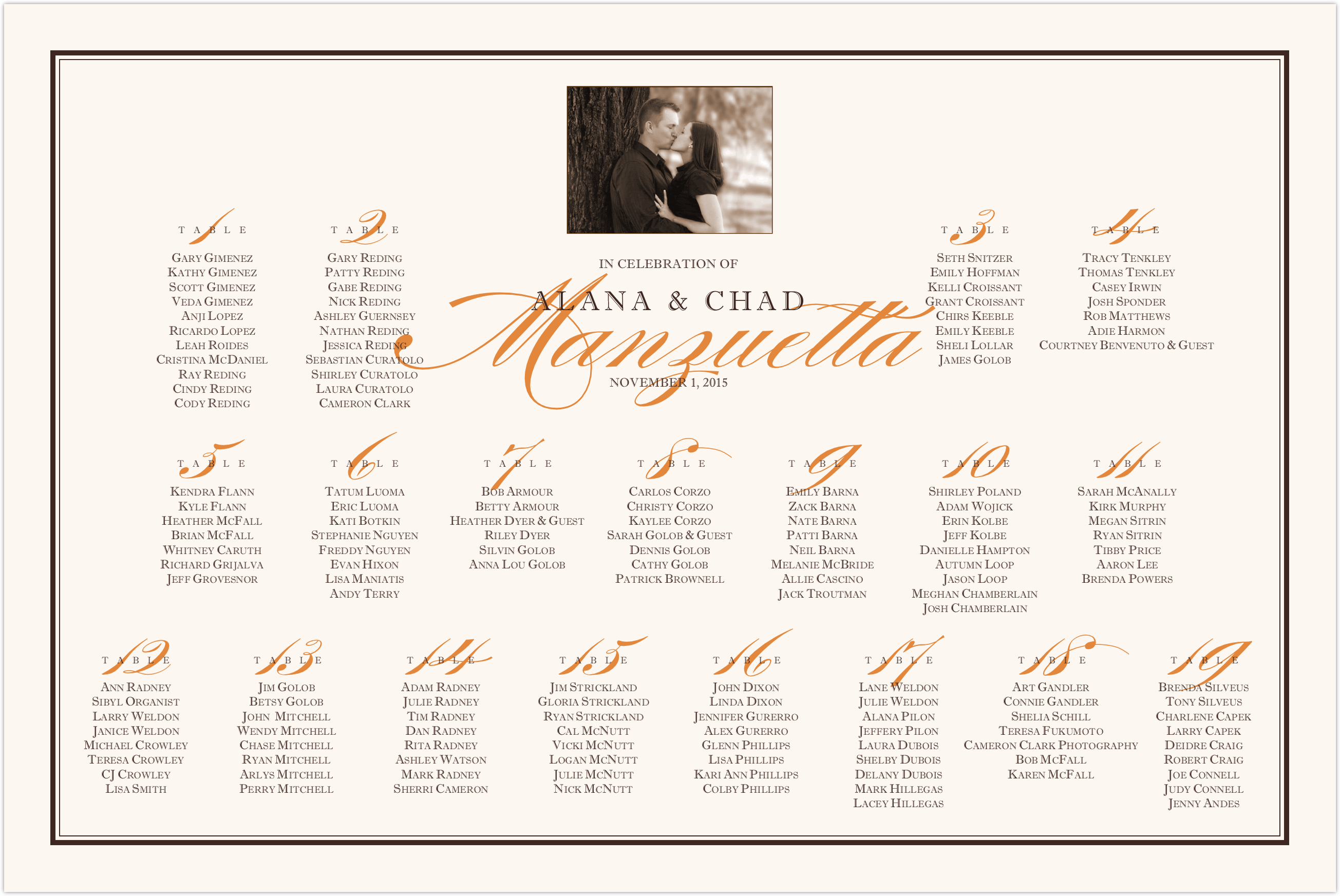 pretty silhouette photography wedding seating chart wedding guest seating chart